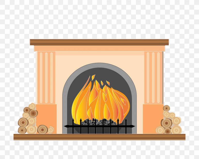 Furnace Fireplace Kitchen Illustration, PNG, 1000x800px, Furnace, Drawing, Fire, Fireplace, Flame Download Free