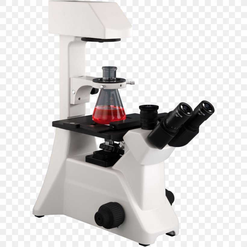 Inverted Microscope Scientific Instrument Light Optical Instrument, PNG, 1200x1200px, Microscope, Eyepiece, Fluorescence Microscope, Hardware, Huiyao Curtain Download Free