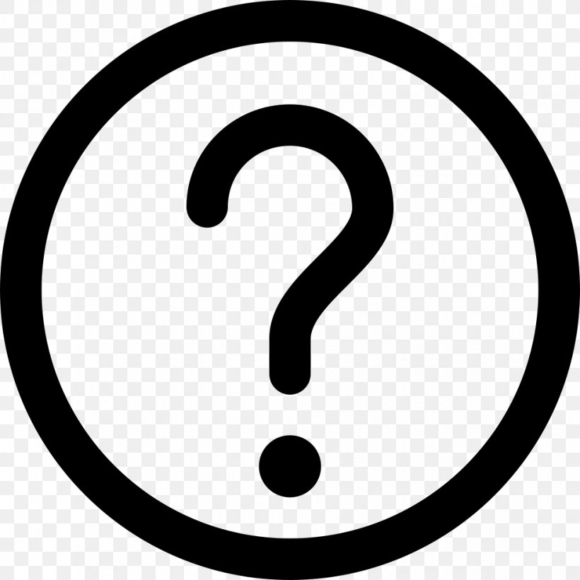 Pics Of Question Mark, PNG, 980x980px, Button, Area, Black And White, Clock, Communicatiemiddel Download Free