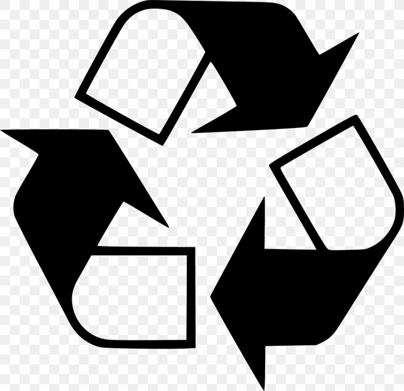 Recycling Symbol Logo Decal Clip Art, PNG, 980x950px, Recycling Symbol, Advertising, Area, Artwork, Black Download Free