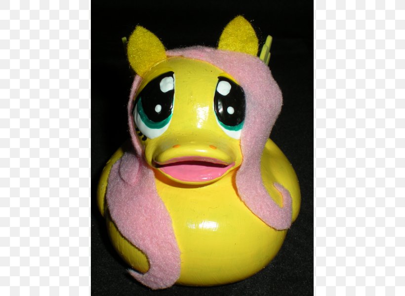 Rubber Duck My Ducky Fluttershy Yellow, PNG, 600x600px, Duck, Beak, Bird, Ducks Geese And Swans, Fluttershy Download Free