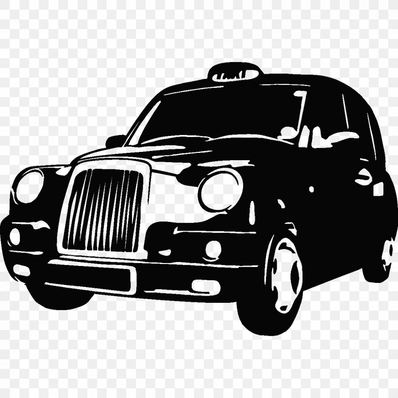 Taxi London Portsmouth Hackney Carriage Chauffeur, PNG, 1200x1200px, Taxi, Automotive Design, Automotive Exterior, Black And White, Brand Download Free
