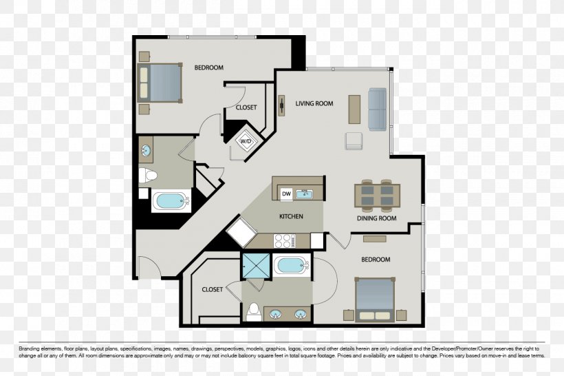 Floor Plan The Dylan Architecture Facade, PNG, 1300x867px, Floor Plan, Air Conditioning, Apartment, Architecture, Ceiling Download Free