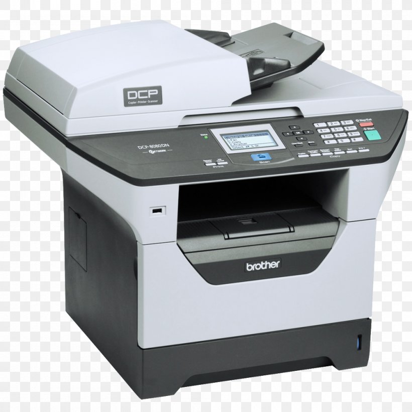 Multi-function Printer Brother Industries Toner Laser Printing, PNG, 1000x1000px, Multifunction Printer, Brother Industries, Computer Hardware, Computer Network, Device Driver Download Free