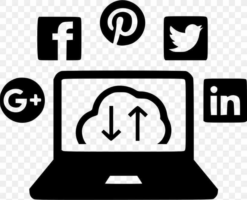 Social Media Marketing Digital Marketing, PNG, 980x794px, Social Media, Advertising, Area, Black, Black And White Download Free