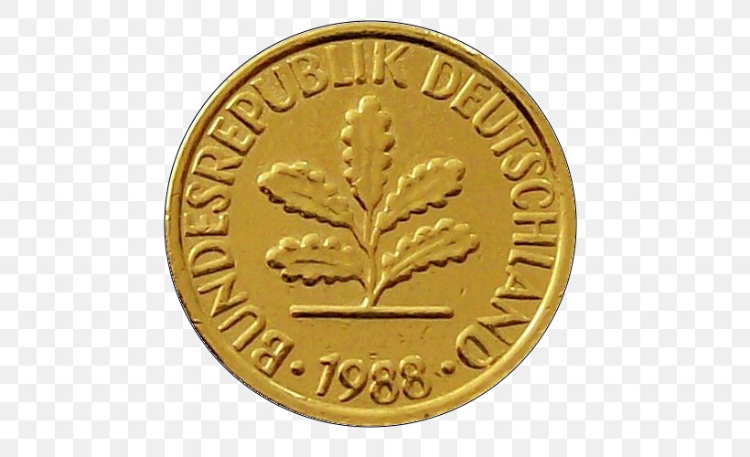 Coin Pfennig Germany Gold Medal, PNG, 503x500px, Coin, Birthday, Brass, Bronze, Currency Download Free