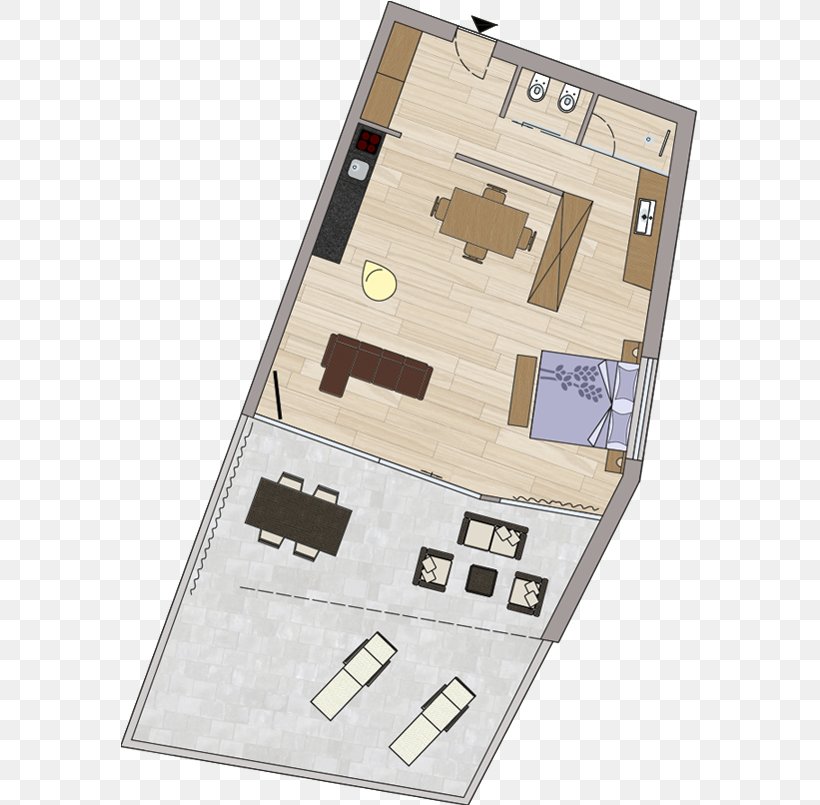 Prunarhof Apartment Vacation Rental English Lavender Terrace, PNG, 577x805px, Apartment, Accessibility, English Lavender, Floor, Floor Plan Download Free