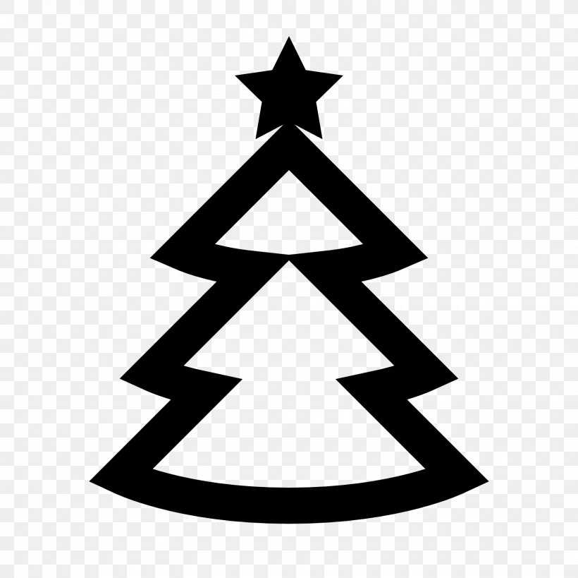 Christmas Tree Symbol, PNG, 1600x1600px, Christmas Tree, Artificial Christmas Tree, Black And White, Christmas, Christmas Decoration Download Free