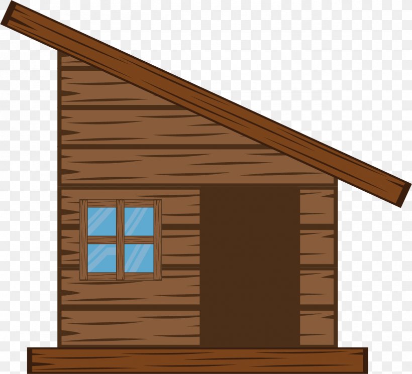 Log Cabin Cottage House Cartoon, PNG, 1289x1172px, Log Cabin, Cartoon, Cottage, Elevation, Facade Download Free