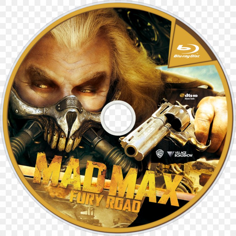 Blu-ray Disc Mad Max DVD Television, PNG, 1000x1000px, Bluray Disc, Disk Image, Disk Storage, Dvd, Fan Art Download Free