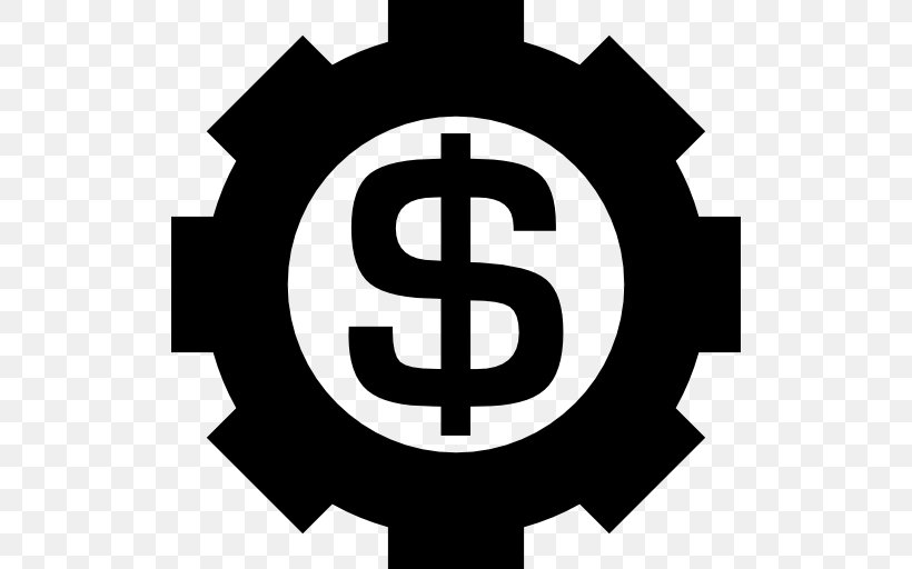 Dollar Sign United States Dollar Clip Art, PNG, 512x512px, Dollar Sign, Black And White, Brand, Business, Dollar Download Free