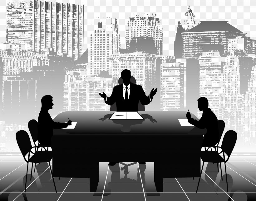 Office Business, PNG, 5785x4563px, Office, Black And White, Business, Businessperson, Chair Download Free
