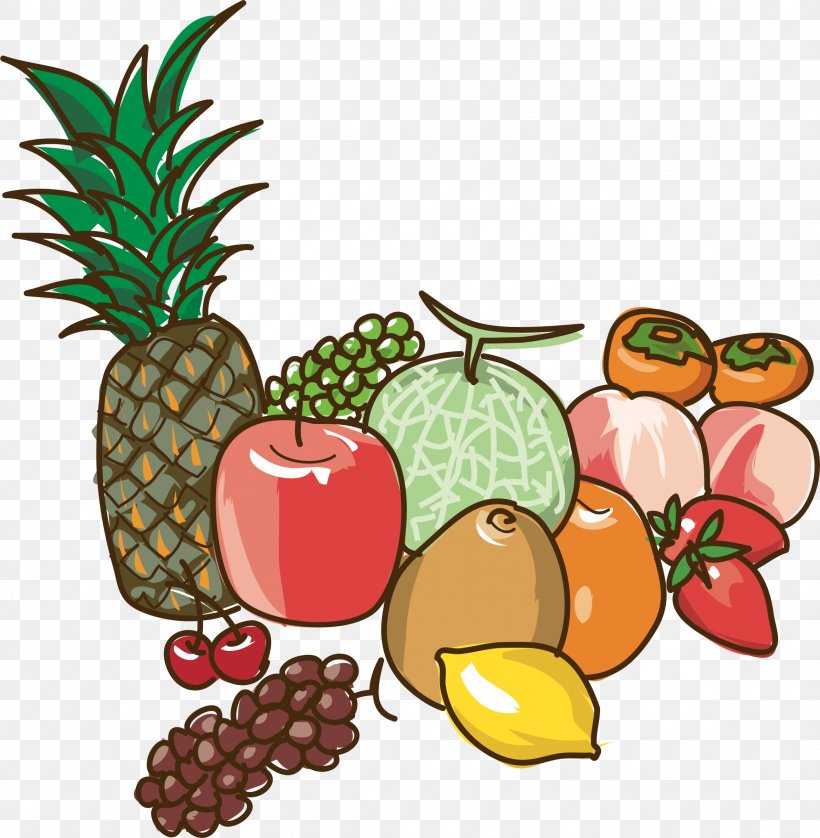 Pineapple Clip Art Illustration Food Copyright-free, PNG, 2315x2366px, Pineapple, Accessory Fruit, Ananas, Bromeliaceae, Cartoon Download Free