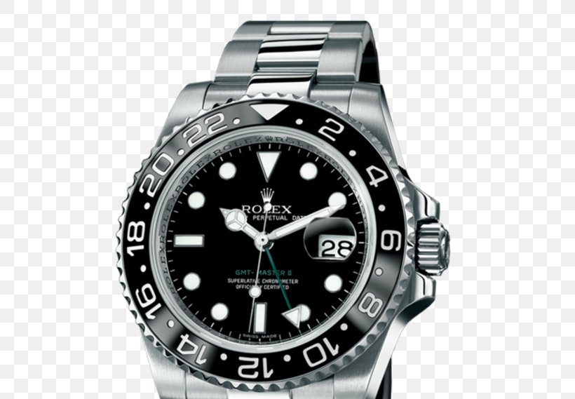 Rolex GMT Master II Rolex Submariner Watch Rolex Sea Dweller, PNG, 640x569px, Rolex Gmt Master Ii, Brand, Gold, Jewellery, Luneta Download Free