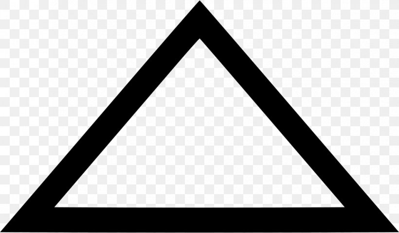 Triangle Valknut Symbol Decal Meaning, PNG, 980x574px, Triangle, Advarselstrekant, Black And White, Decal, Geometry Download Free