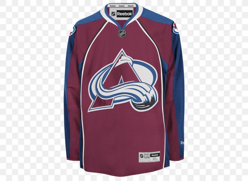 Colorado Avalanche National Hockey League Hockey Jersey NHL Uniform, PNG, 510x600px, Colorado Avalanche, Active Shirt, Adidas, Blue, Brand Download Free