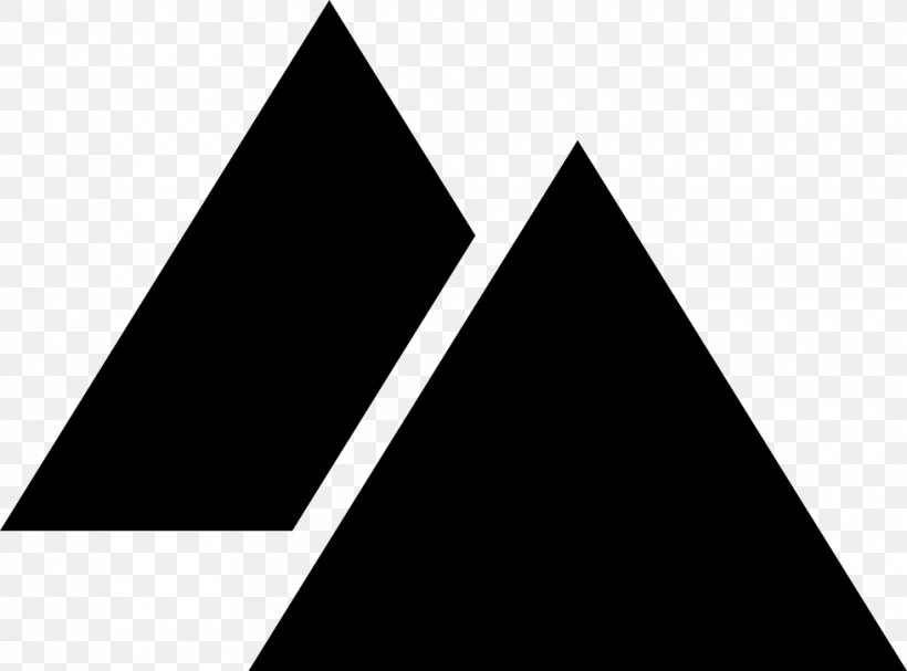Egyptian Pyramids Symbol, PNG, 980x726px, Egyptian Pyramids, Black, Black And White, Brand, Geometric Shape Download Free