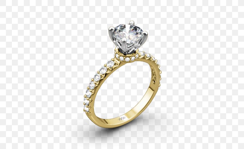 Diamond Wedding Ring Engagement Ring Solitaire, PNG, 500x500px, Diamond, Bezel, Body Jewelry, Brilliant, Diamond Cut Download Free