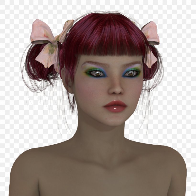 Forehead Hair Coloring Eyebrow Eyelash Character, PNG, 900x900px, Forehead, Bangs, Brown Hair, Character, Ear Download Free