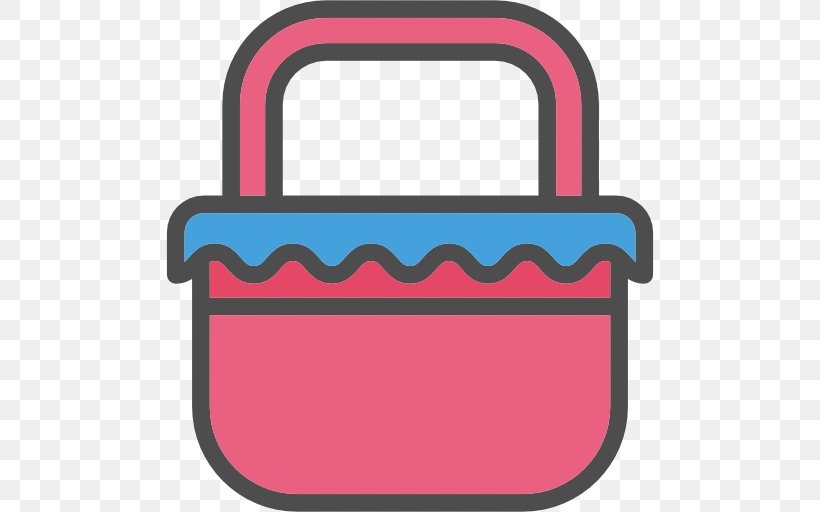 Picnic Basket, PNG, 512x512px, Animation, Basket, Cartoon, Magenta, Padlock Download Free