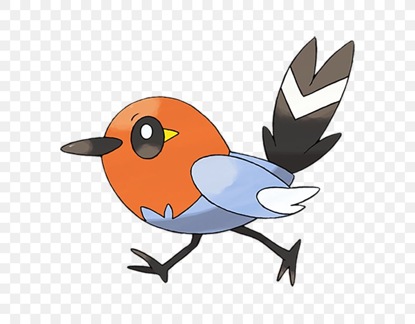 Pokémon X And Y Pokémon Sun And Moon Fletchling Evolution, PNG, 640x640px, Pokemon, Art, Beak, Bird, Chicken Download Free