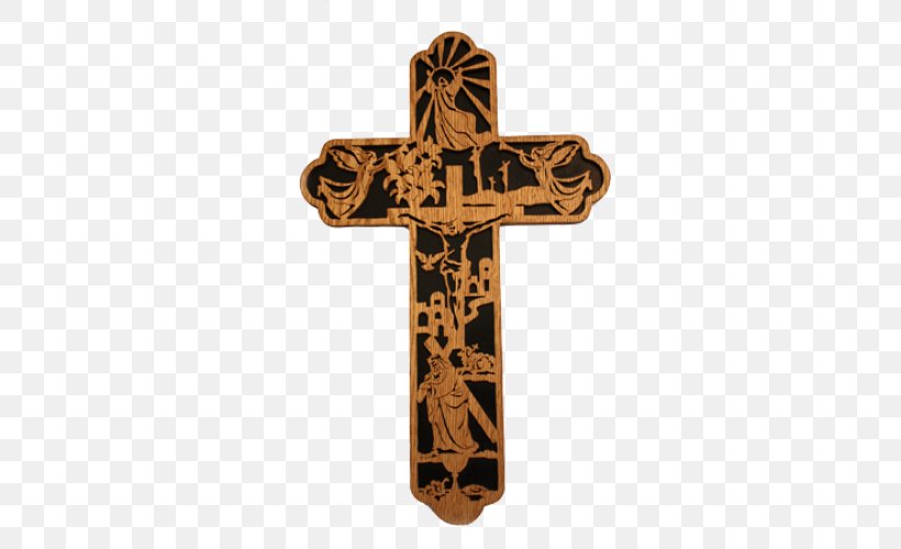 Cross Symbol Crucifix Wall Combat, PNG, 500x500px, Cross, Artificial Leather, Combat, Copper, Crucifix Download Free
