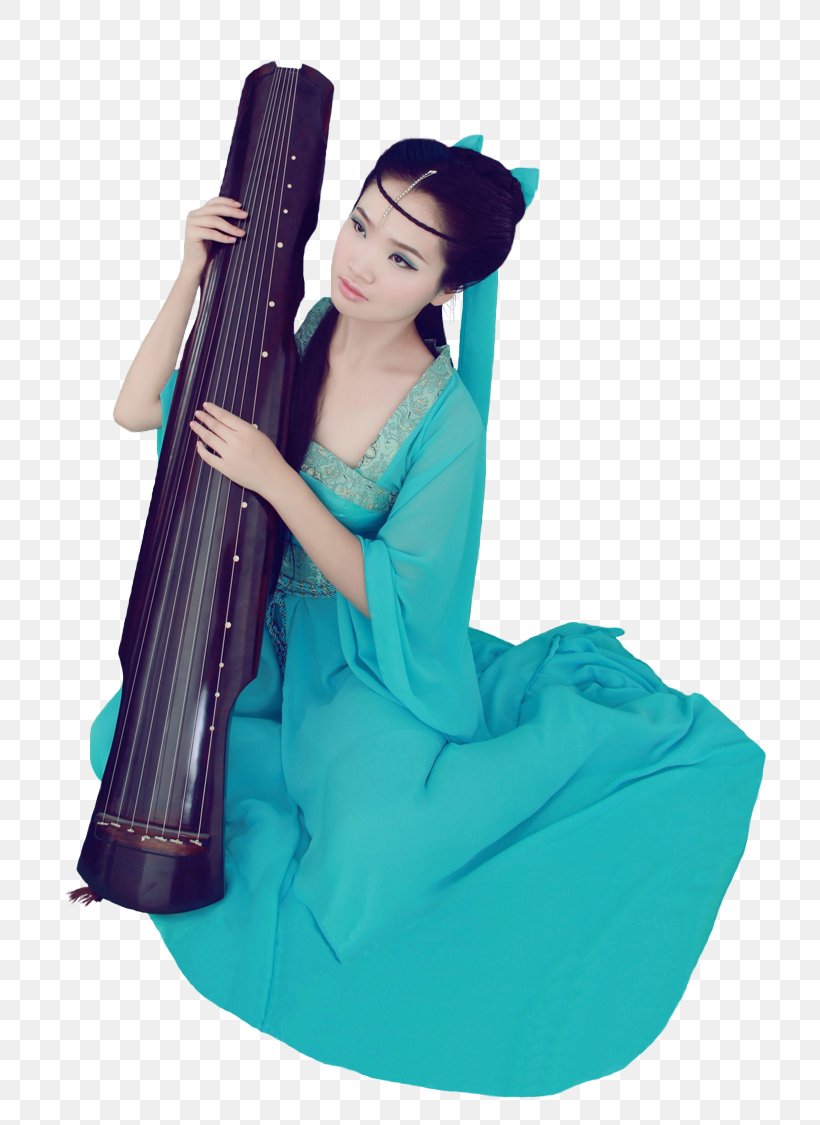 Guqin Guzheng Musical Instruments Pipa, PNG, 750x1125px, Guqin, Bijin, Costume Drama, Electric Blue, Erhu Download Free