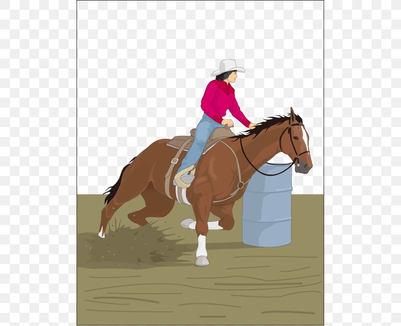 Horse Racing Gymkhana Equestrianism Barrel Racing, PNG, 507x667px, Horse, Animal Sports, Barrel Racing, Bridle, Cowboy Download Free