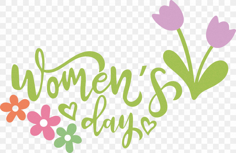 Womens Day Happy Womens Day, PNG, 2999x1946px, Womens Day, Floral Design, Flower, Green, Happy Womens Day Download Free