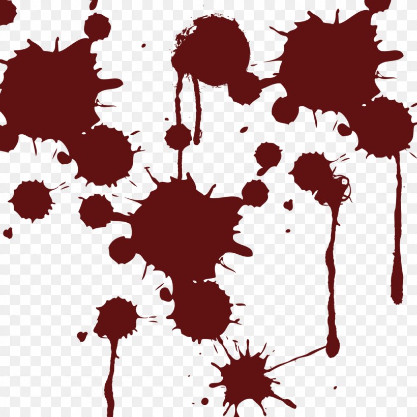 Blood Clip Art, PNG, 1024x1024px, Blood, Art, Black And White, Bloodstain Pattern Analysis, Branch Download Free