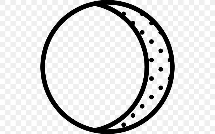 Moon Phase Circle, PNG, 512x512px, Icon Design, Auto Part, Black And White, Body Jewelry, Computer Software Download Free