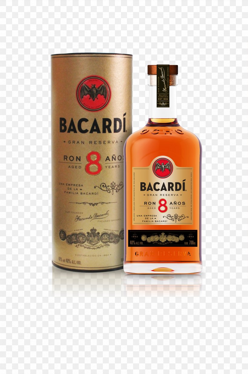 Rum Bacardi 8 Rhum Agricole Whiskey, PNG, 3382x5096px, Rum, Alcoholic Beverage, Alcoholic Drink, Bacardi, Captain Morgan Download Free