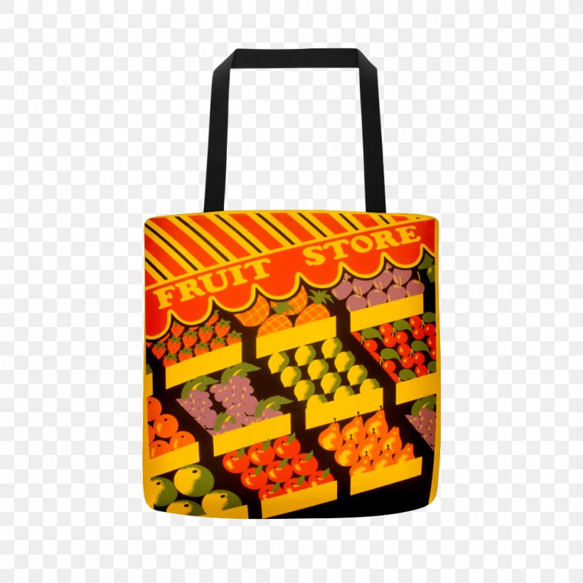 Tote Bag Fruit Art, PNG, 1000x1000px, Tote Bag, Art, Bag, Blog, Brand Download Free