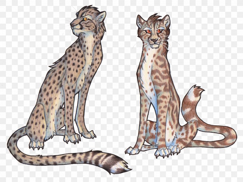 Cheetah Leopard Lion Maine Coon Whitestorm, PNG, 2547x1914px, Cheetah, Animal Figure, Art, Big Cats, Carnivoran Download Free