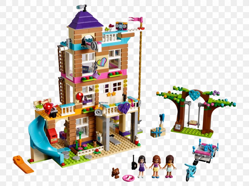 LEGO Friends LEGO 41340 Friends Friendship House LEGO 41335 Friends Mia's Tree House LEGO 41313 Friends Heartlake Summer Pool, PNG, 2400x1800px, Lego Friends, Dollhouse, Friends Of Heartlake City, Lego, Lego 41340 Friends Friendship House Download Free