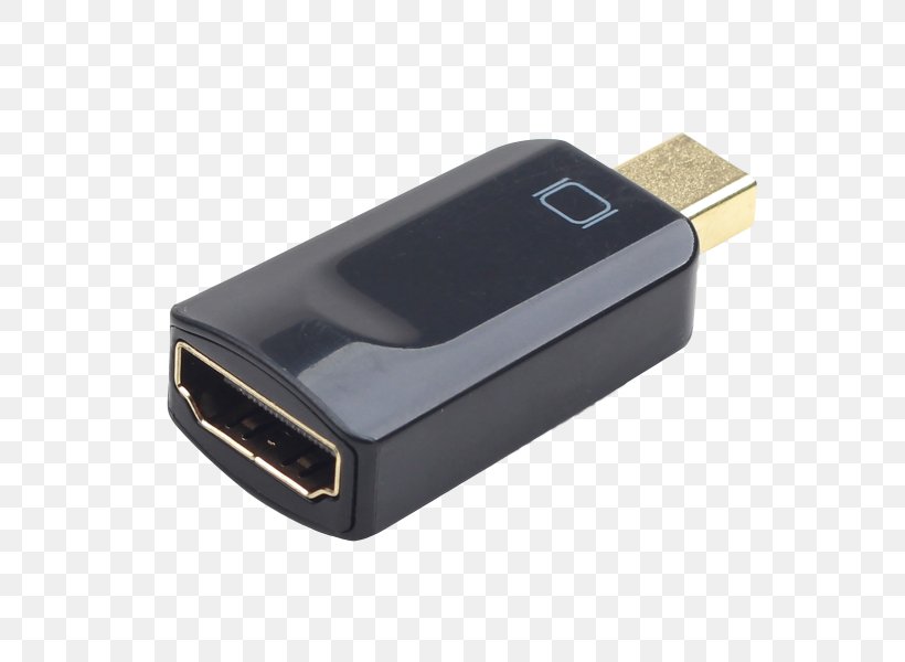 Mini DisplayPort HDMI Electrical Connector Electrical Cable, PNG, 600x600px, Mini Displayport, Ac Power Plugs And Sockets, Adapter, Apple Thunderbolt Display, Cable Download Free