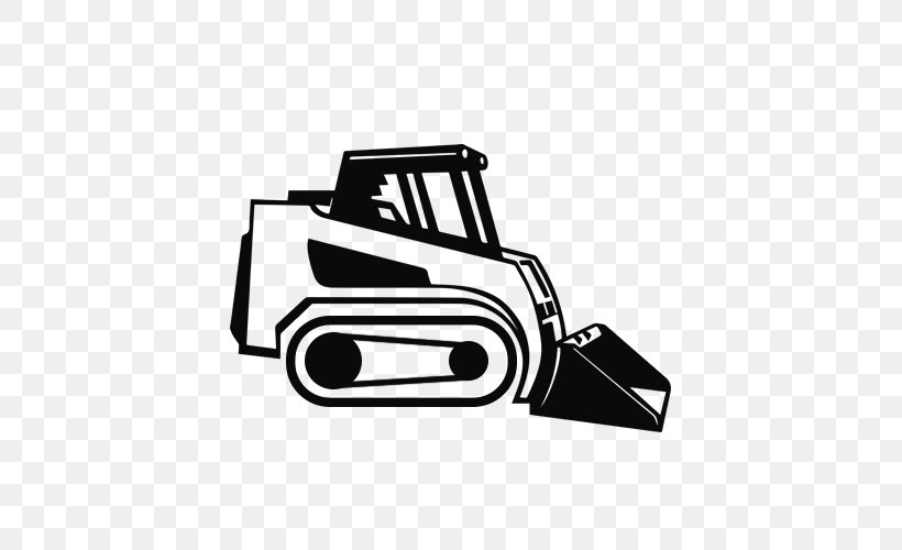 Arango Maquinarias S.A.C. Skid-steer Loader Máquina Heavy Machinery, PNG, 500x500px, Loader, Agricultural Machinery, Automotive Design, Automotive Exterior, Black And White Download Free