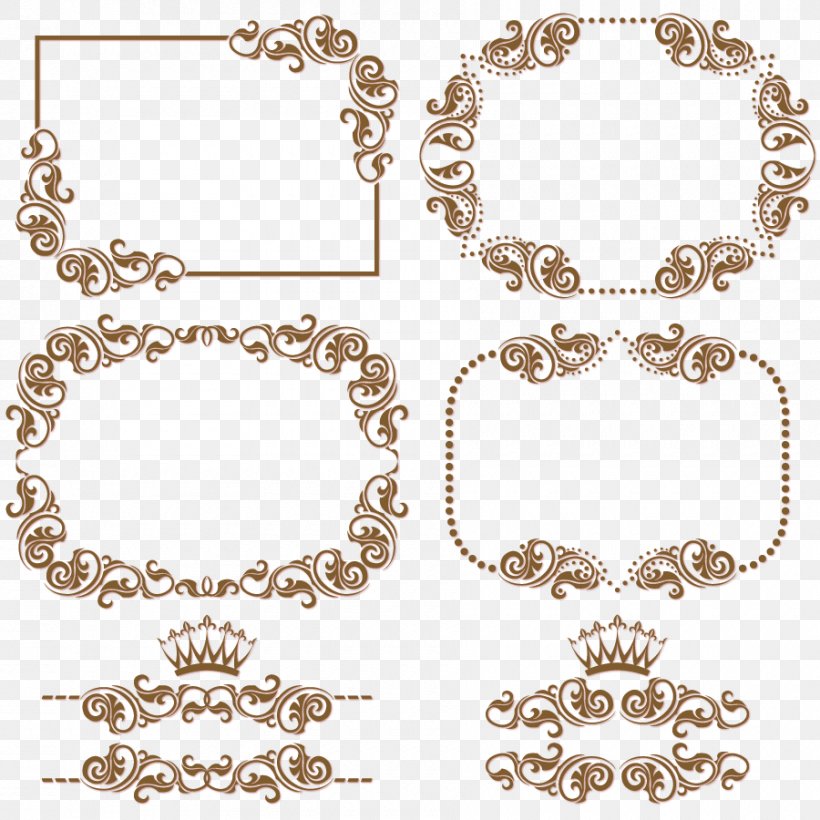 Borders And Frames Vector Graphics Pattern Clip Art Image, PNG, 900x900px, Borders And Frames, Body Jewelry, Decorative Arts, Fashion Accessory, Jewellery Download Free
