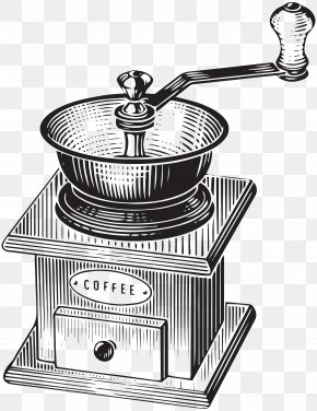 Coffee Mill Transparent Clip Art - Coffee London Cafe Poster Illustration PNG