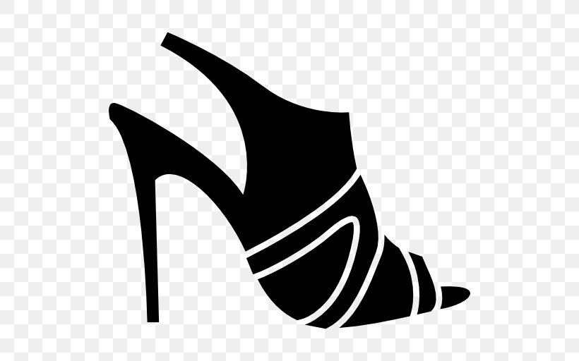 High-heeled Shoe Fashion Shoe Shop, PNG, 512x512px, Highheeled Shoe, Black, Black And White, Brand, Clothing Download Free