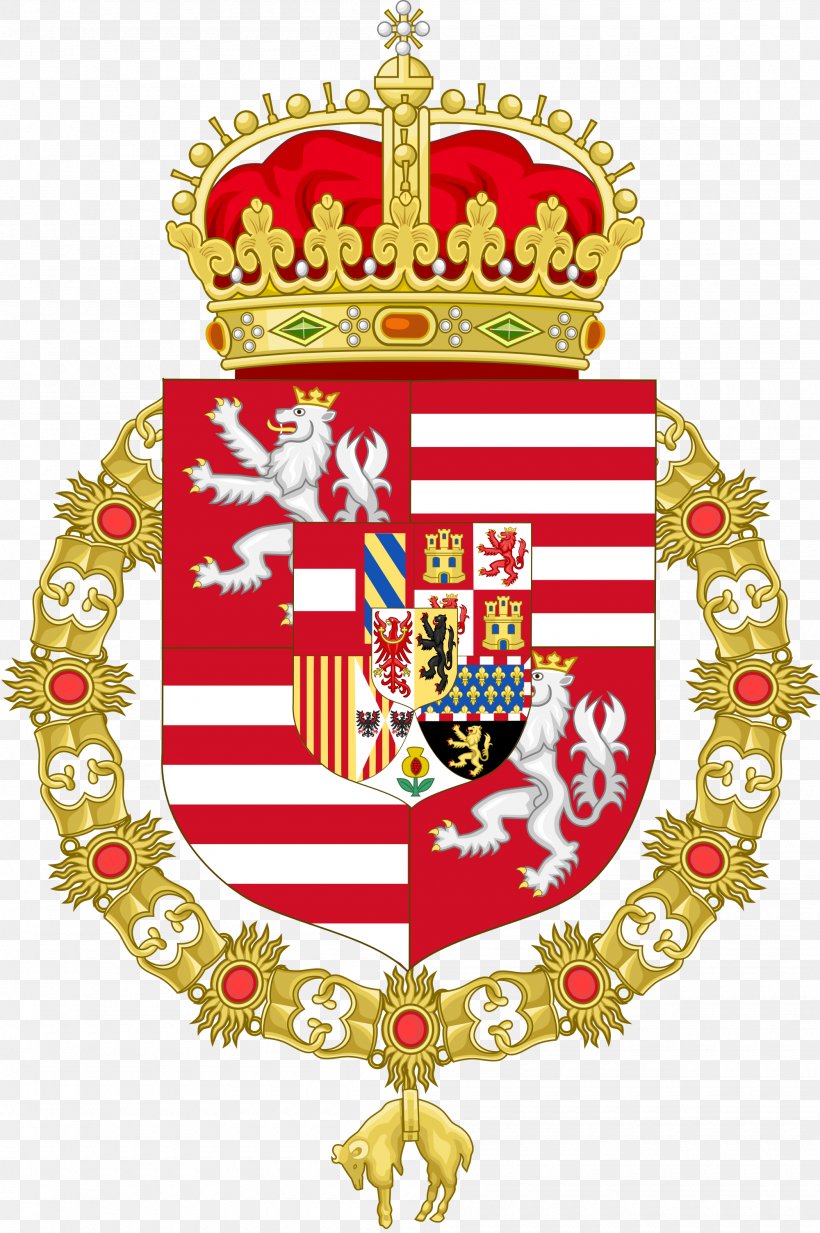 Kingdom Of Bohemia Coat Of Arms Holy Roman Emperor King Of Hungary Archduke, PNG, 2000x3009px, Kingdom Of Bohemia, Archduke, Charles V, Coat Of Arms, Crest Download Free