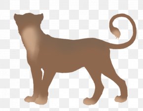 Dynamic Ink - Lion Striped Hyena Felidae Cat PNG