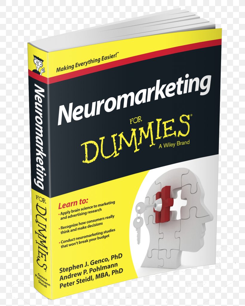 Neuromarketing For Dummies Linear Algebra For Dummies Brainfluence [electronic Resource] : 100 Ways To Persuade And Convince Consumers With Neuromarketing Negotiating Commercial Leases & Renewals For Dummies, PNG, 756x1024px, Neuromarketing For Dummies, Amazoncom, Book, Brand, For Dummies Download Free