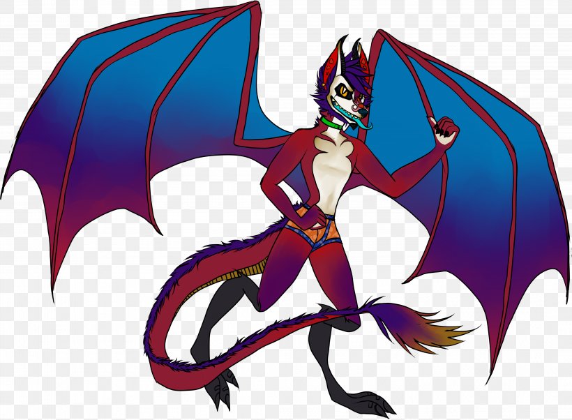 Demon Clip Art, PNG, 4243x3118px, Demon, Dragon, Fictional Character, Mythical Creature, Supernatural Creature Download Free