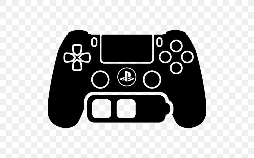 PlayStation 2 PlayStation 4 PlayStation 3 Wii, PNG, 512x512px, Playstation, All Xbox Accessory, Black, Black And White, Brand Download Free