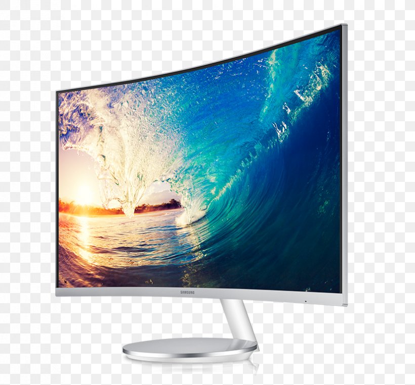 Samsung CF591 Series Computer Monitors LED-backlit LCD Curved Screen 1080p, PNG, 826x768px, Computer Monitors, Computer, Computer Monitor, Computer Monitor Accessory, Curved Screen Download Free