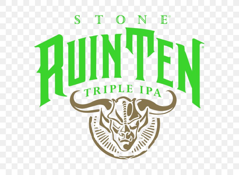 Stone Brewing Co. India Pale Ale Tripel Brewery Logo, PNG, 600x600px, Stone Brewing Co, Brand, Brewery, Green, Hops Download Free