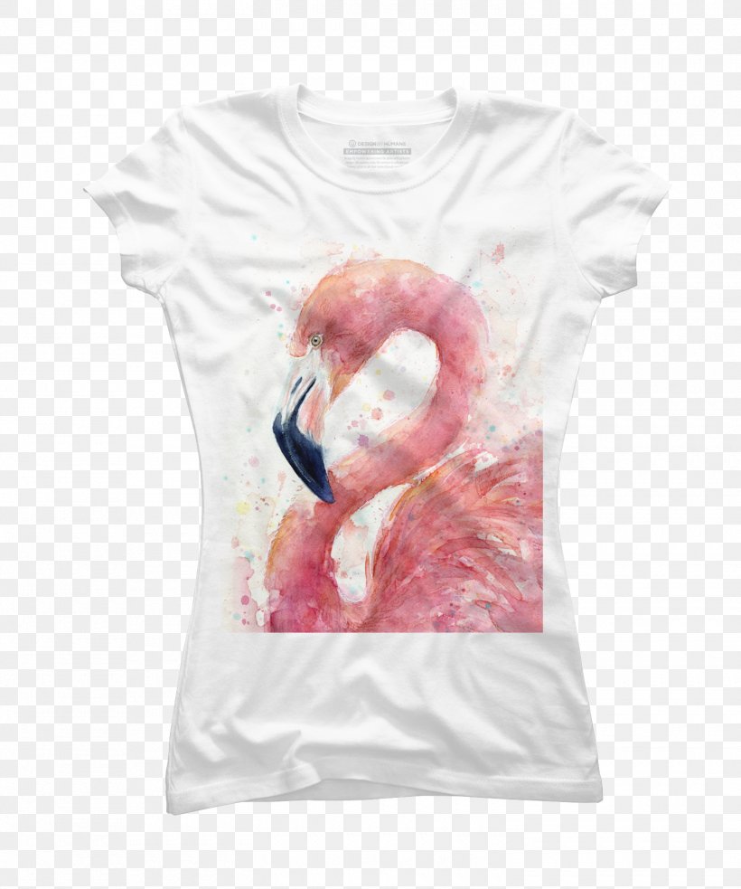 T-shirt Hoodie Clothing Top, PNG, 1500x1800px, Watercolor, Cartoon, Flower, Frame, Heart Download Free