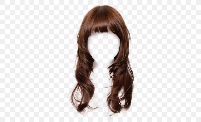 Brown Hair Wig Long Hair Capelli, PNG, 500x500px, Brown Hair, Bangs, Barber, Black Hair, Capelli Download Free
