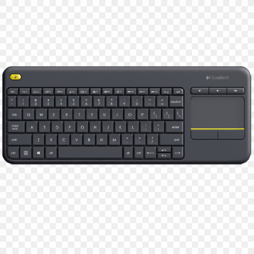 Computer Keyboard Computer Mouse Logitech K400 Plus Wireless Keyboard, PNG, 1200x1200px, Computer Keyboard, Computer, Computer Component, Computer Monitors, Computer Mouse Download Free